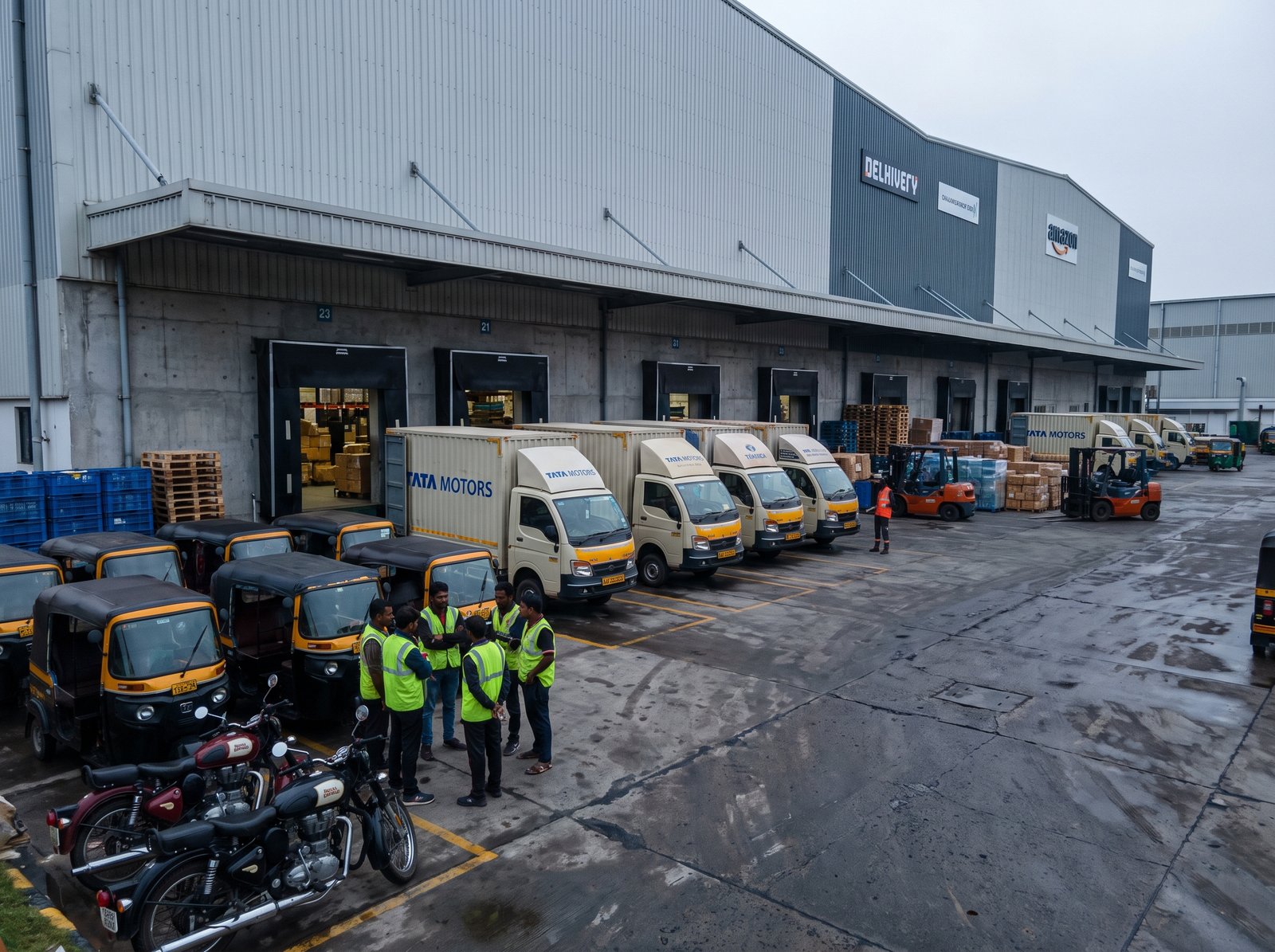 Commercial Vehicle Staging